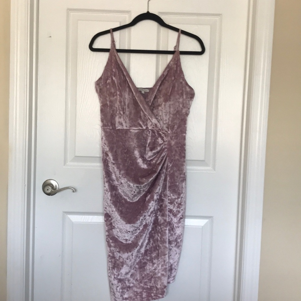 Charlotte Russe velvet dress